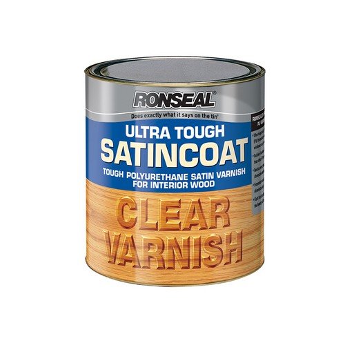 Ronseal 9009 Ultra Tough Internal Clear Satincoat Varnish 250ml